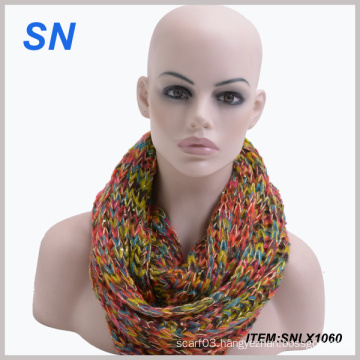 Wholesale Fashion Winter Acrylic Lady Infinity Scarf